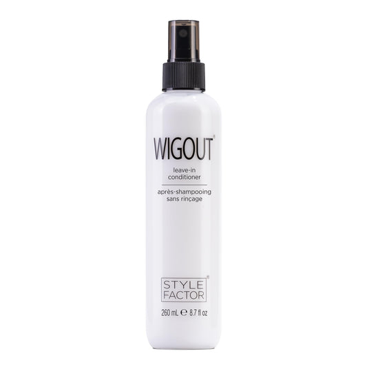 Style Factor WIGOUT front packaging showing bottle and label for easy identification