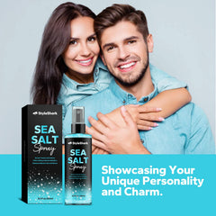 StyleShark bottle on bathroom vanity in lifestyle scene inspiring daily use