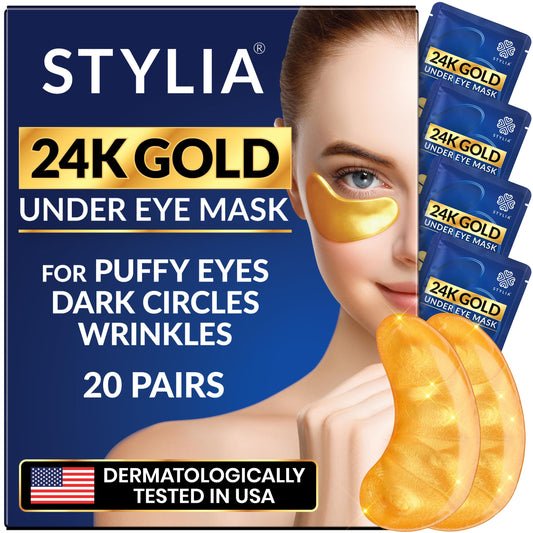 Stylia front packaging showing 20 pairs and benefits