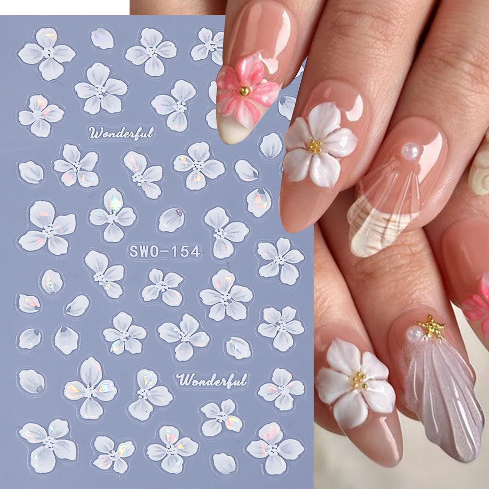 STZPRONAIL butterfly and tulip detail highlighting colorful design clarity