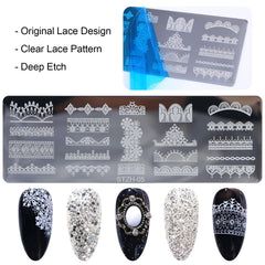 STZPRONAIL French-tip plate layout highlighting tip guide options
