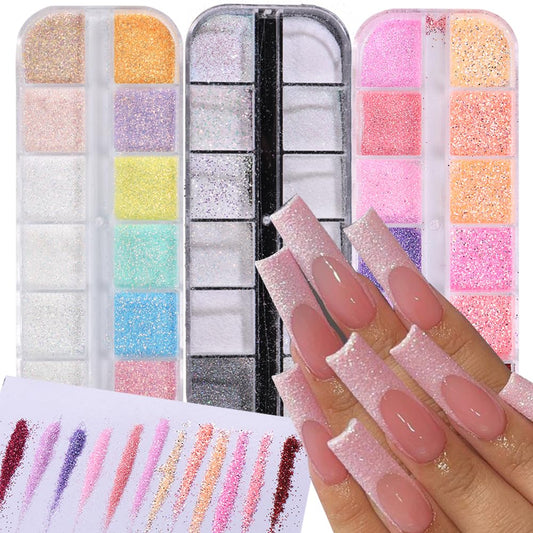 STZPRONAIL front packaging showing all 36 colors for easy selection