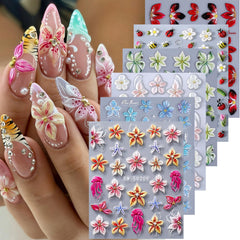 STZPRONAIL front packaging showing six sheets and tropical designs for easy selection