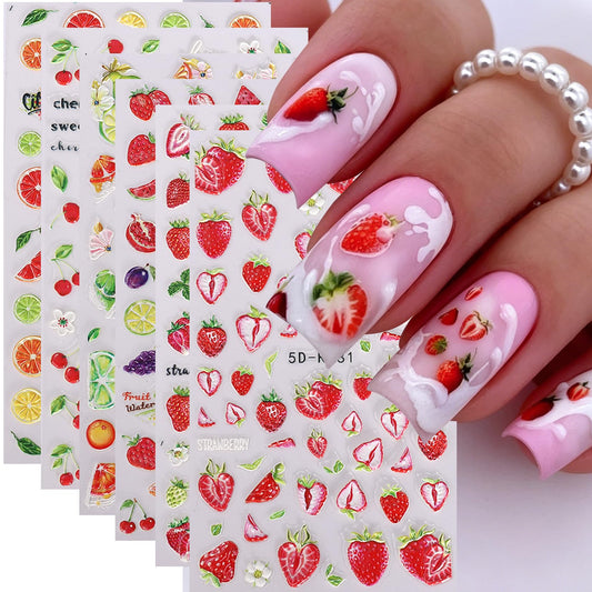 STZPRONAIL front packaging showing six sheets, easy summer nail styling benefit