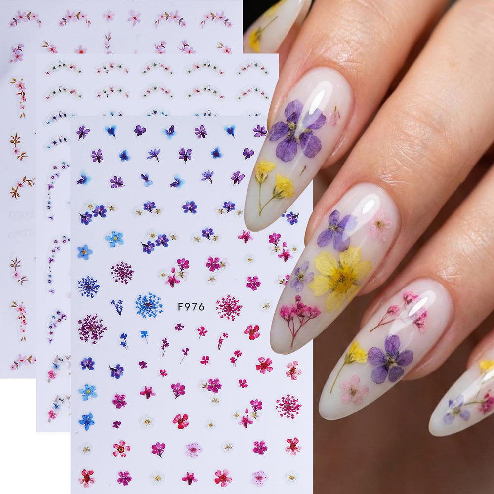 STZPRONAIL stickers applied on gel nail, showing smooth adhesion benefit