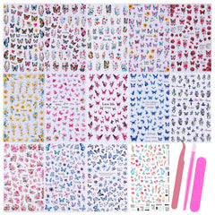 STZPRONAIL lifestyle hand outdoors showcasing butterfly manicure for seasonal style benefit