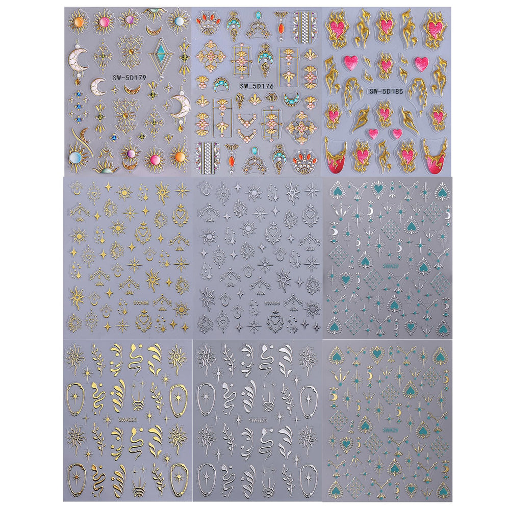 STZPRONAIL stickers used to decorate a phone case for coordinated look