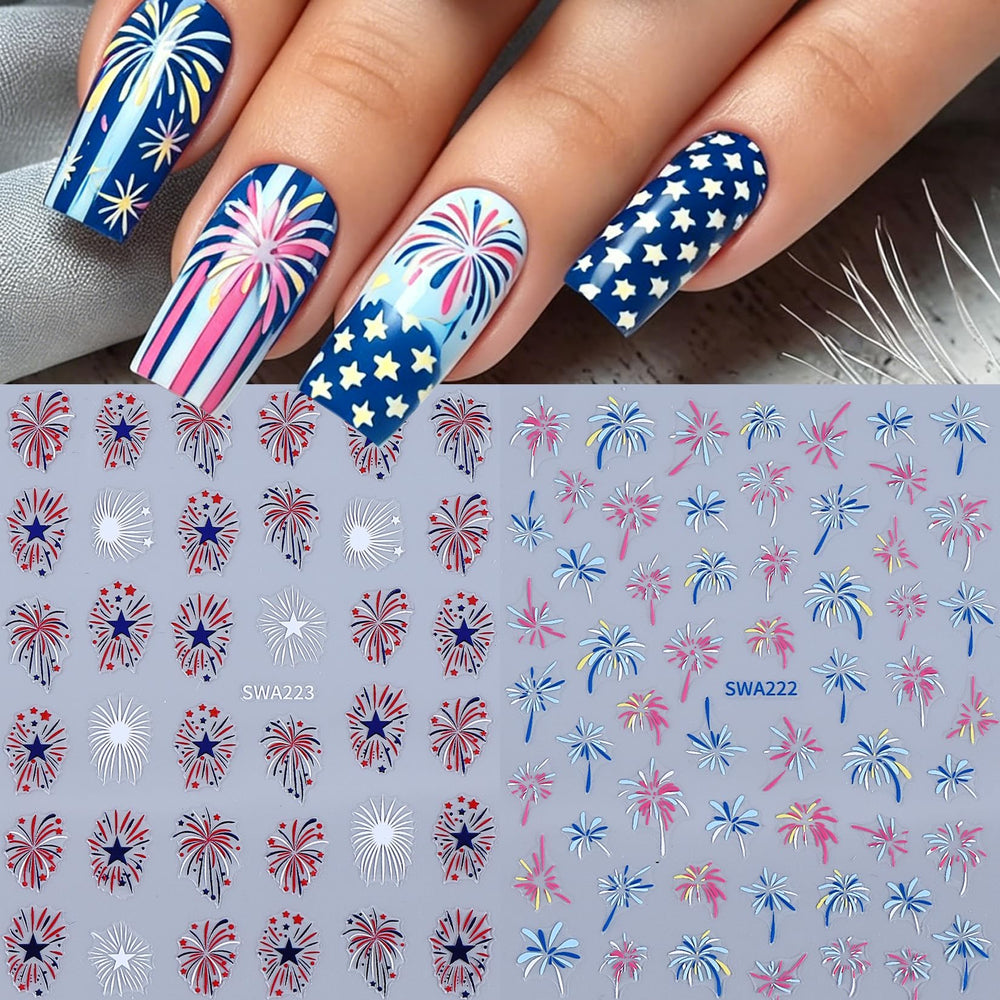STZPRONAIL sticker sheet held by fingers showing real size and ease benefit
