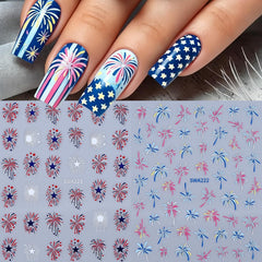STZPRONAIL sticker sheet held by fingers showing real size and ease benefit