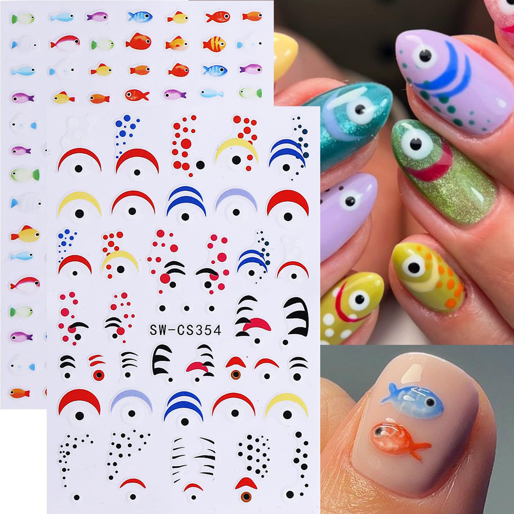STZPRONAIL stickers on fingertip to show scale and fit for accurate placement
