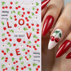 STZPRONAIL stickers applied on gel polish, professional-looking manicure instantly