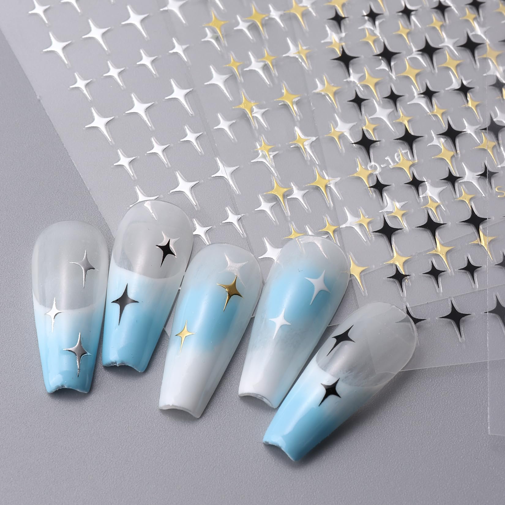 STZPRONAIL stars used on toenail highlighting suitability for pedicures