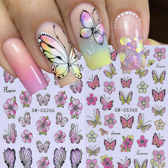 STZPRONAIL tweezers placing a decal on a natural nail for precise, easy application