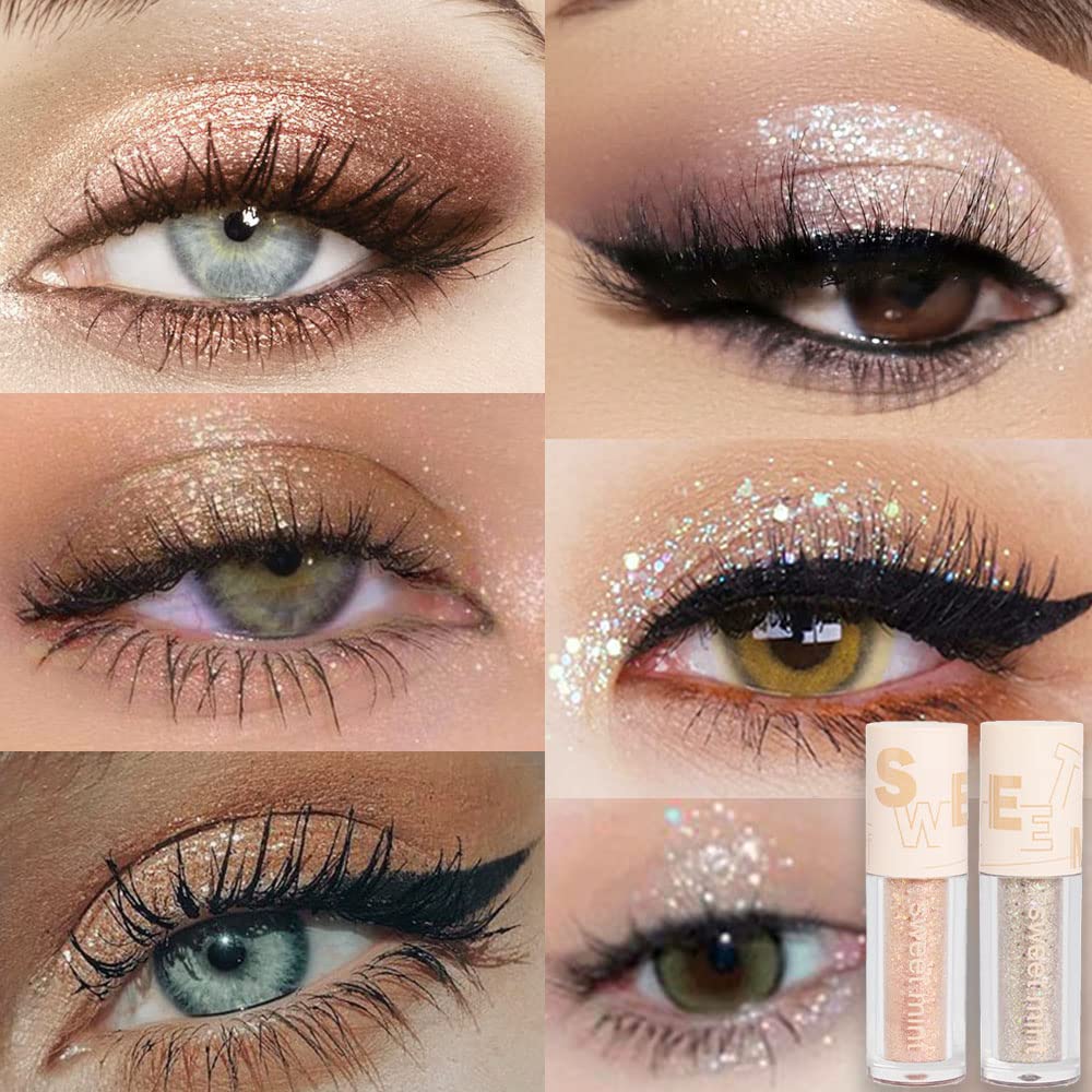 SUAKE cream texture swiped to show fine shimmer and smooth blendability on skin