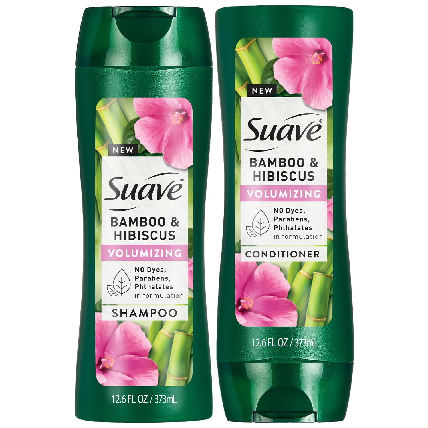 Suave front packaging showing full set and benefits
