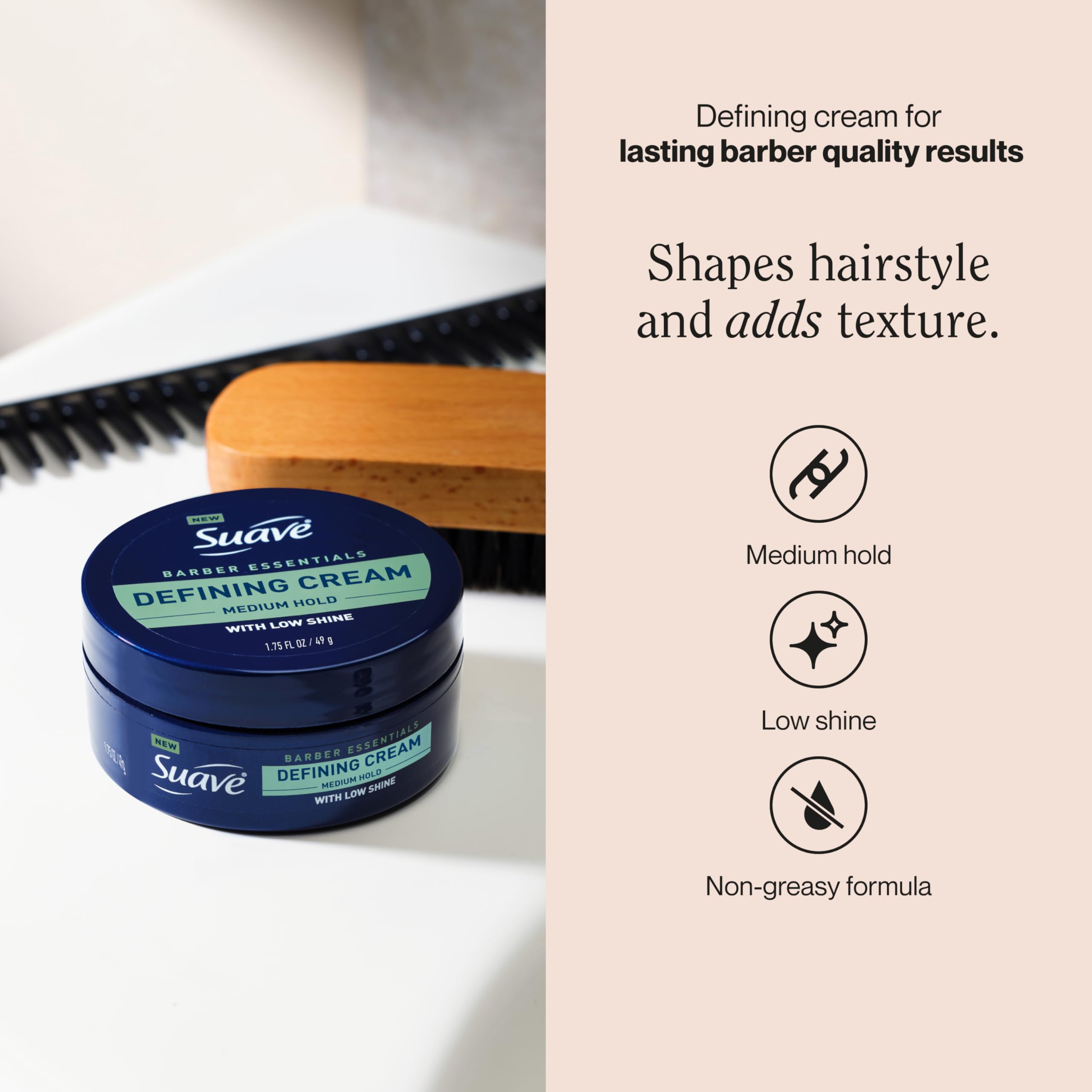 Suave tube cap and nozzle detail highlighting spill-resistant closure