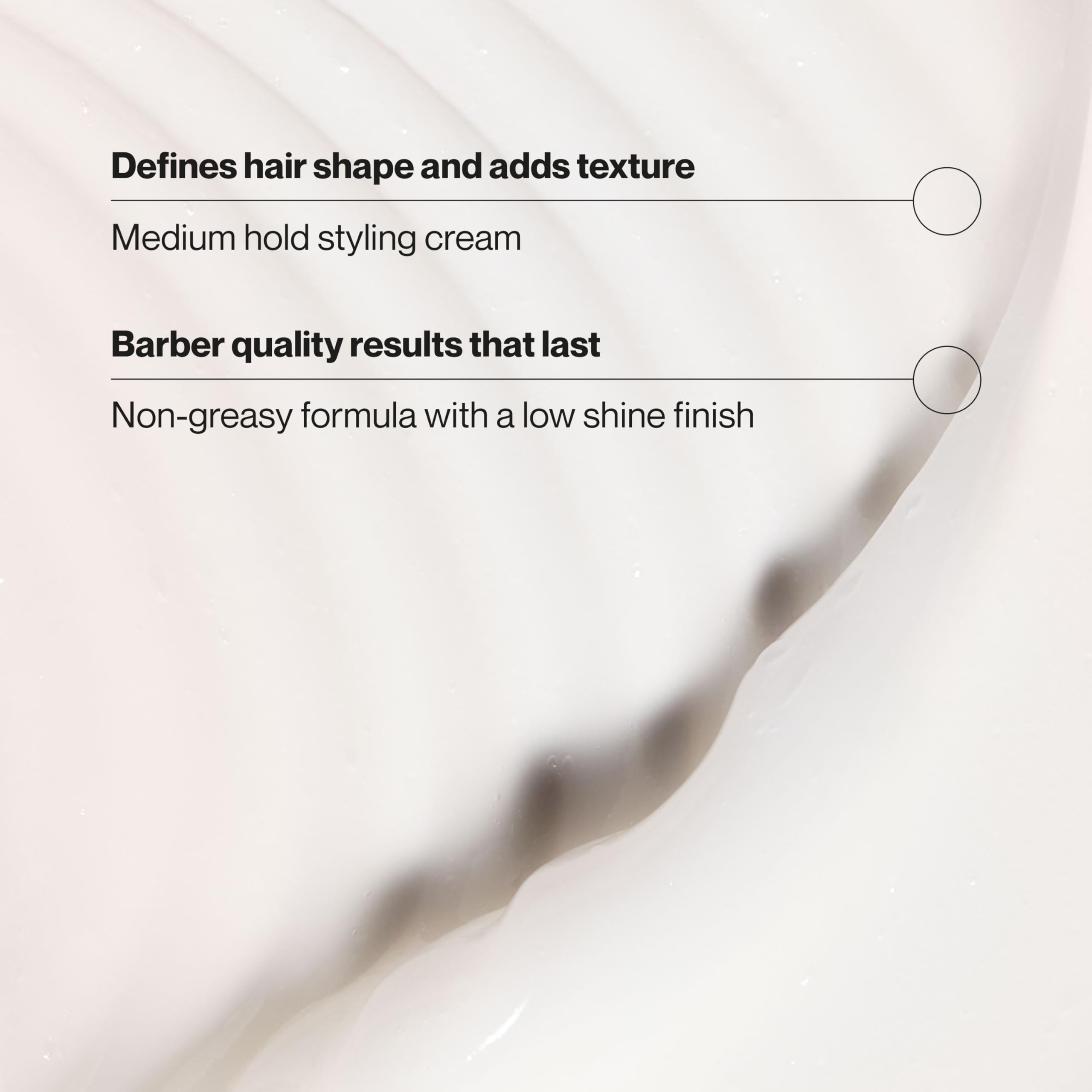 Close-up of Suave cream texture illustrating smooth, non-greasy formula