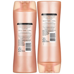 Suave lifestyle bathroom display suggesting salon-quality routine benefit