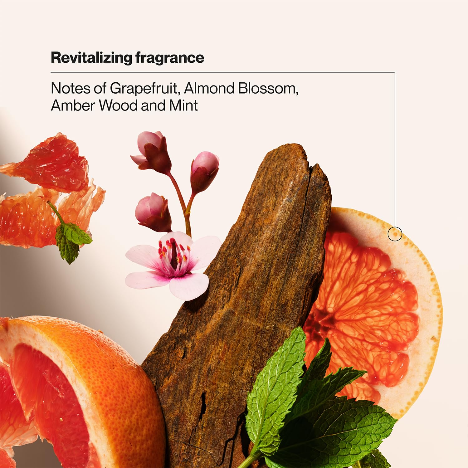 Suave ingredient shot focusing on amino acids for visible strengthening