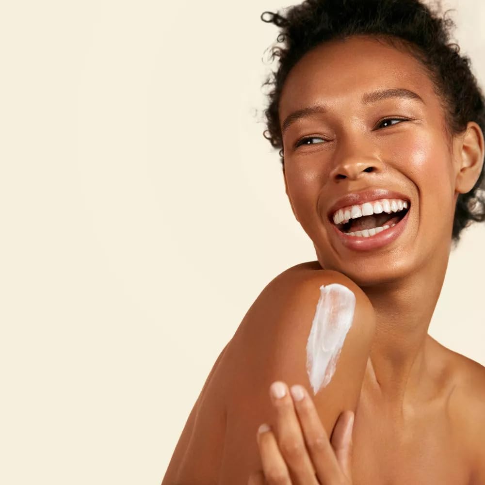 Suave cocoa butter shea bottles staged inside travel bag highlighting portability benefit