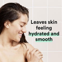 Suave Ocean Breeze creamy lather close-up demonstrating moisturizing foam benefit