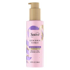 Suave front packaging showing product name and 4.75 oz size, clear branding benefit