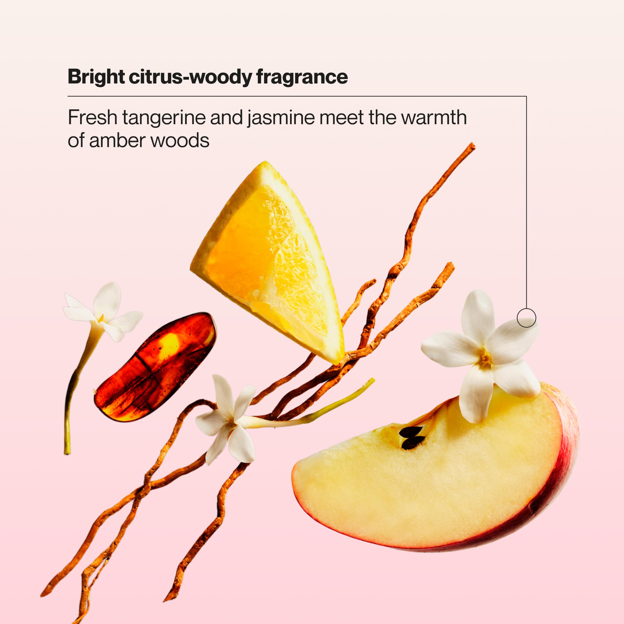 Suave back label with ingredients list showing glycolic acid and color-safe benefit