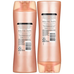 Suave duo on bathroom shelf conveying salon-style care at home