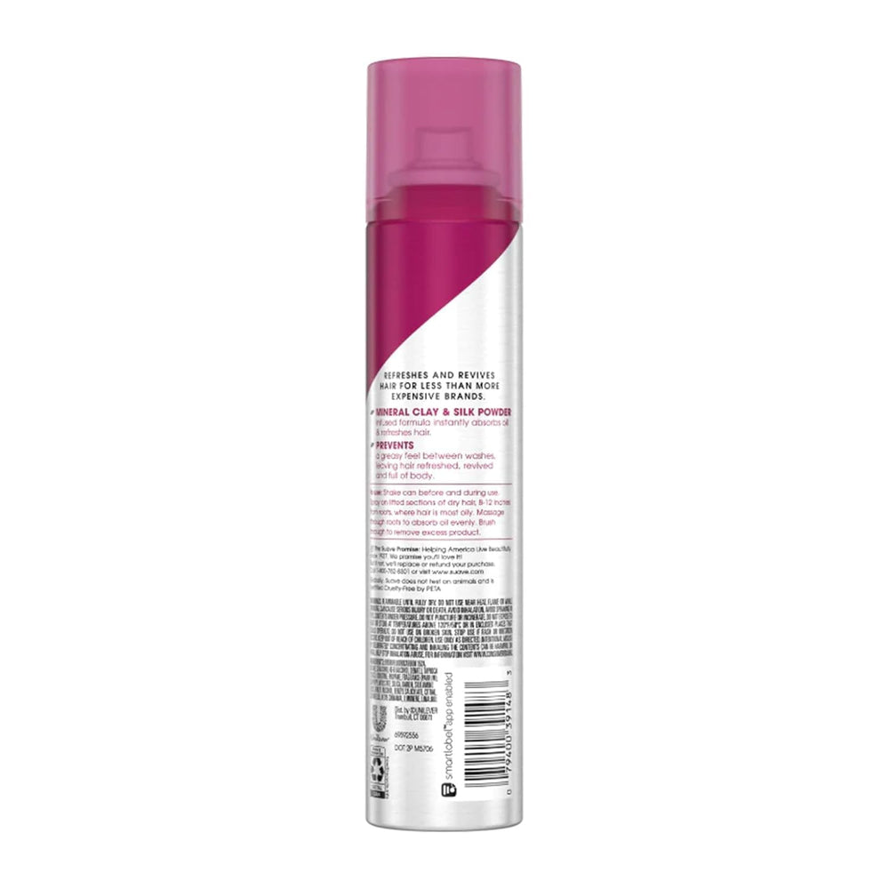 Suave Professionals spray in use refreshing roots for instant oil control