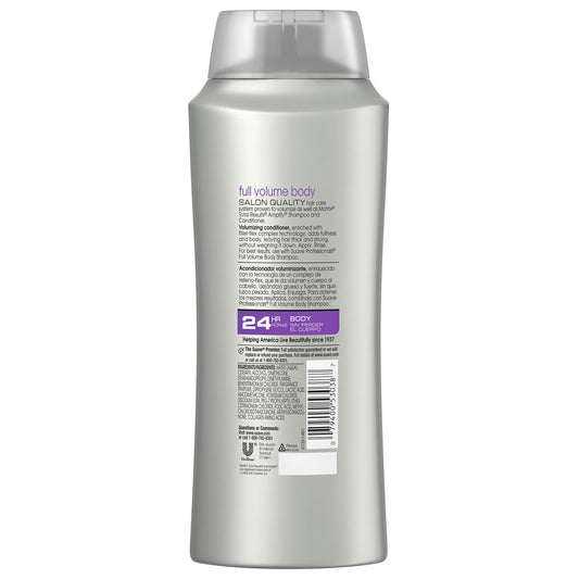 Close-up of Suave conditioner texture on hand showing creamy lightweight formula for fuller hair