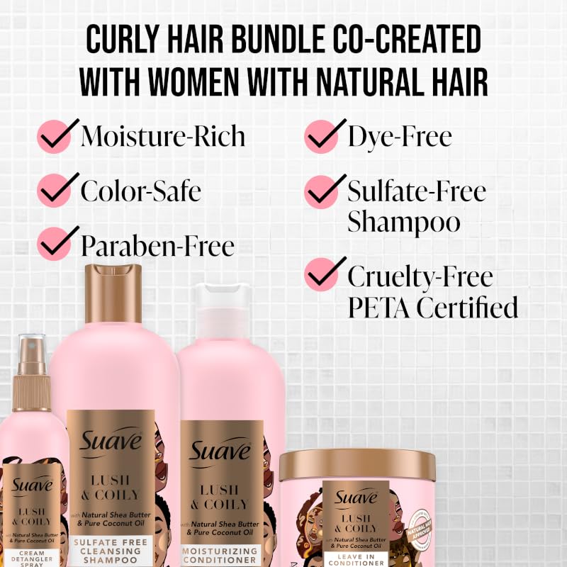Close-up of Suave cream texture demonstrating rich shea moisture benefit