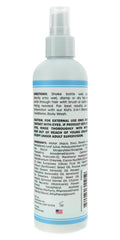 Suavecito fine mist close-up demonstrating even coverage and gentle slip