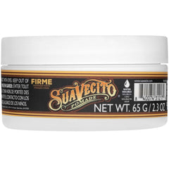 Close-up of Suavecito label and ingredients highlighting community-made quality