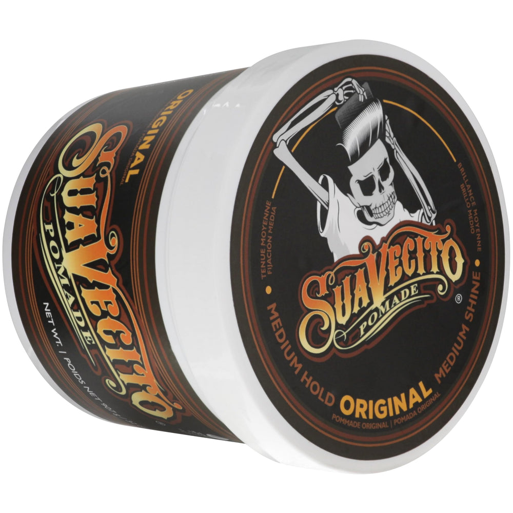Suavecito rinsing under water demonstrating easy water-based washout convenience