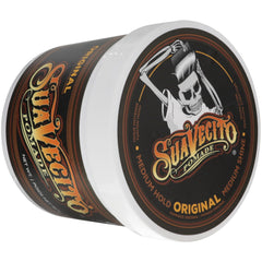 Suavecito rinsing under water demonstrating easy water-based washout convenience