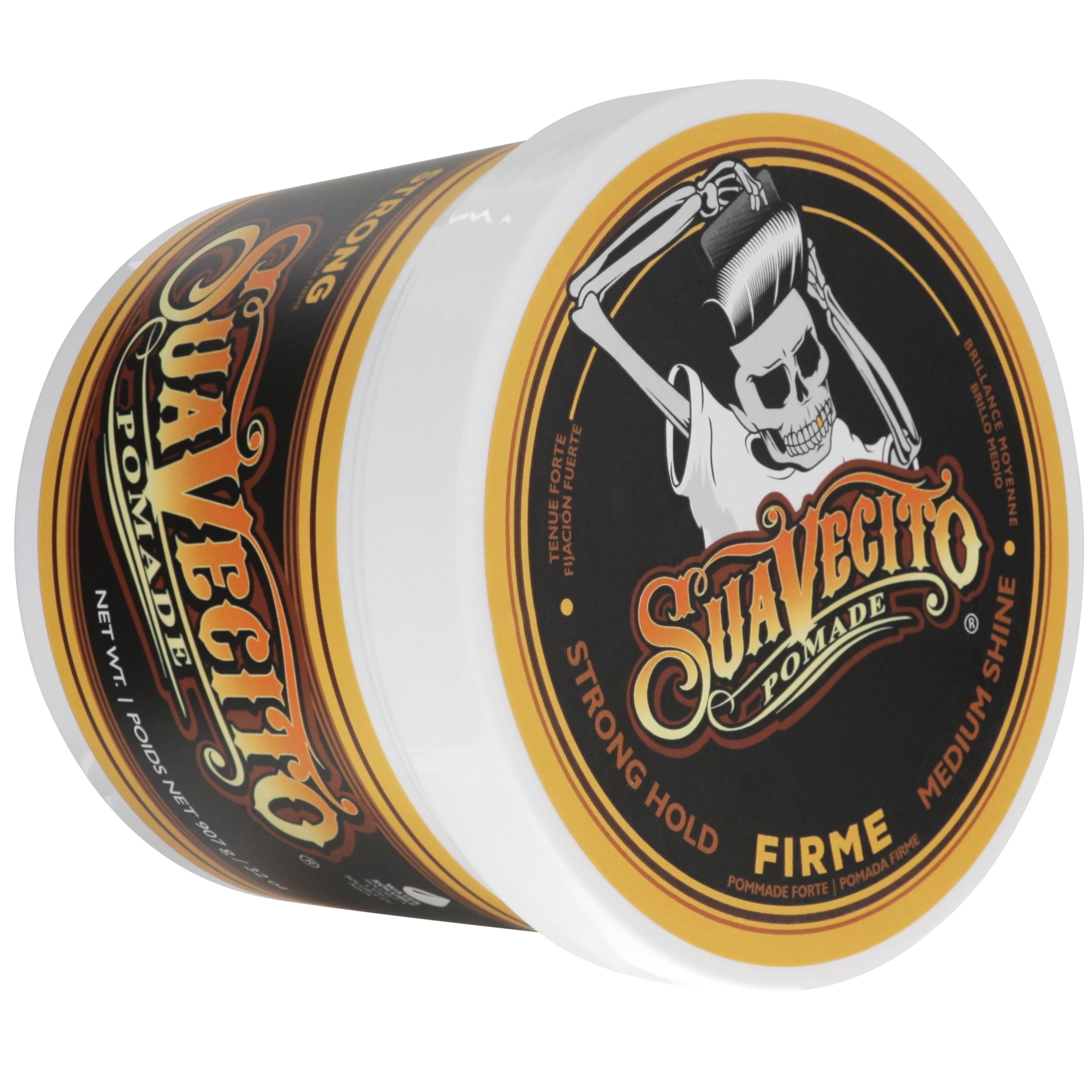 Suavecito rinsing from hair under water showing easy washout benefit
