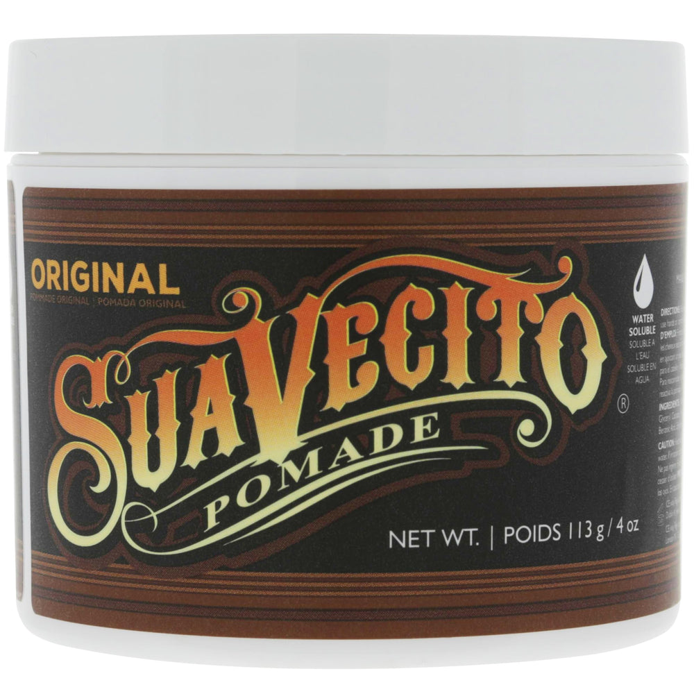 Rinsing hair to show Suavecito washes out easily with water benefit