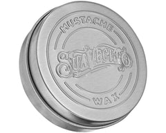 Suavecito wax applied on mustache showing defined styling and hold benefit