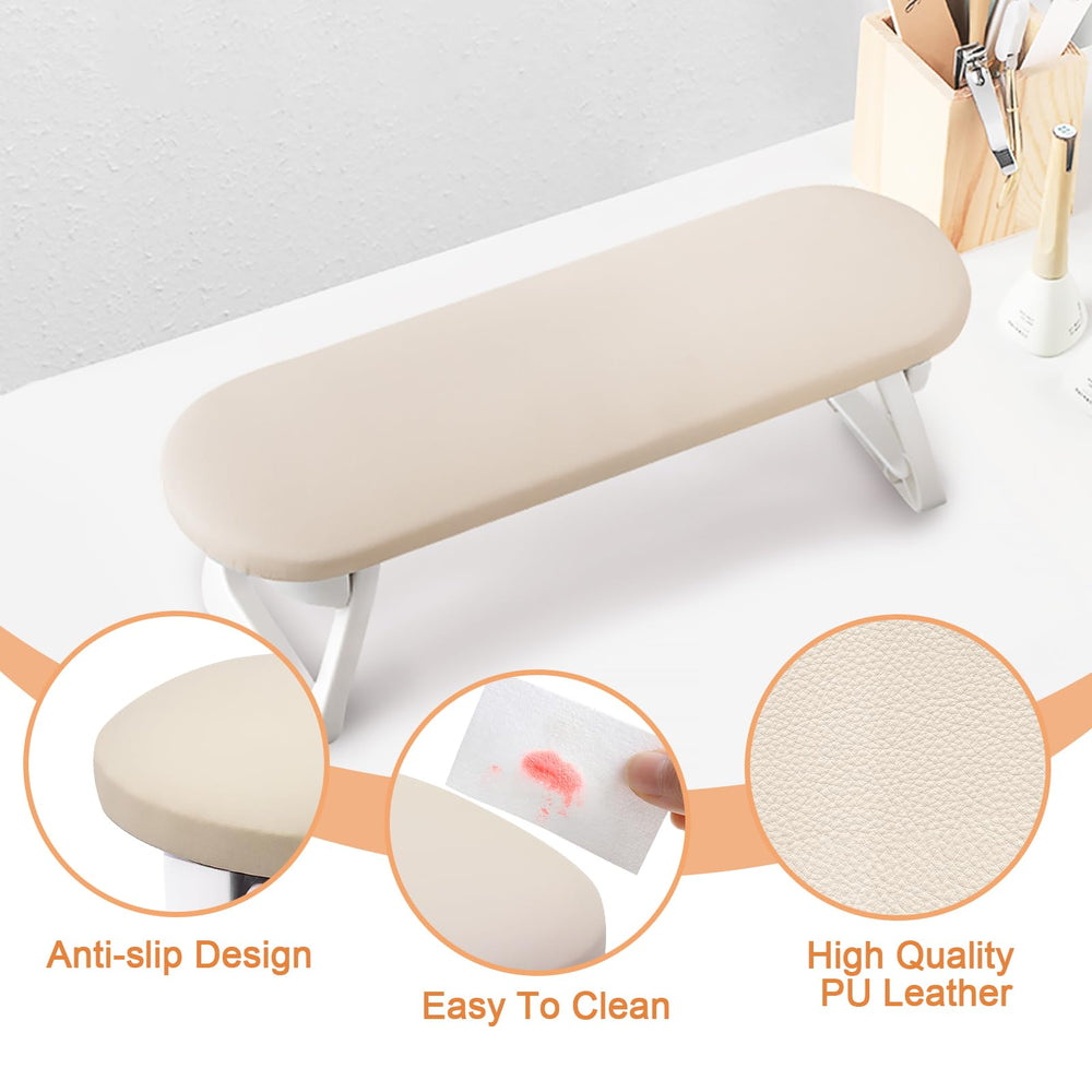 SUBAY bottom area with nail lamp demonstrating space-saving footprint benefit