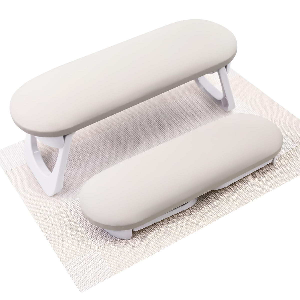 SUBAY arm rest front view showing cushion and ergonomic shape for comfort