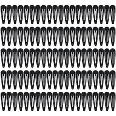 Sublaga pile of 100 black clips showing bulk supply and convenience