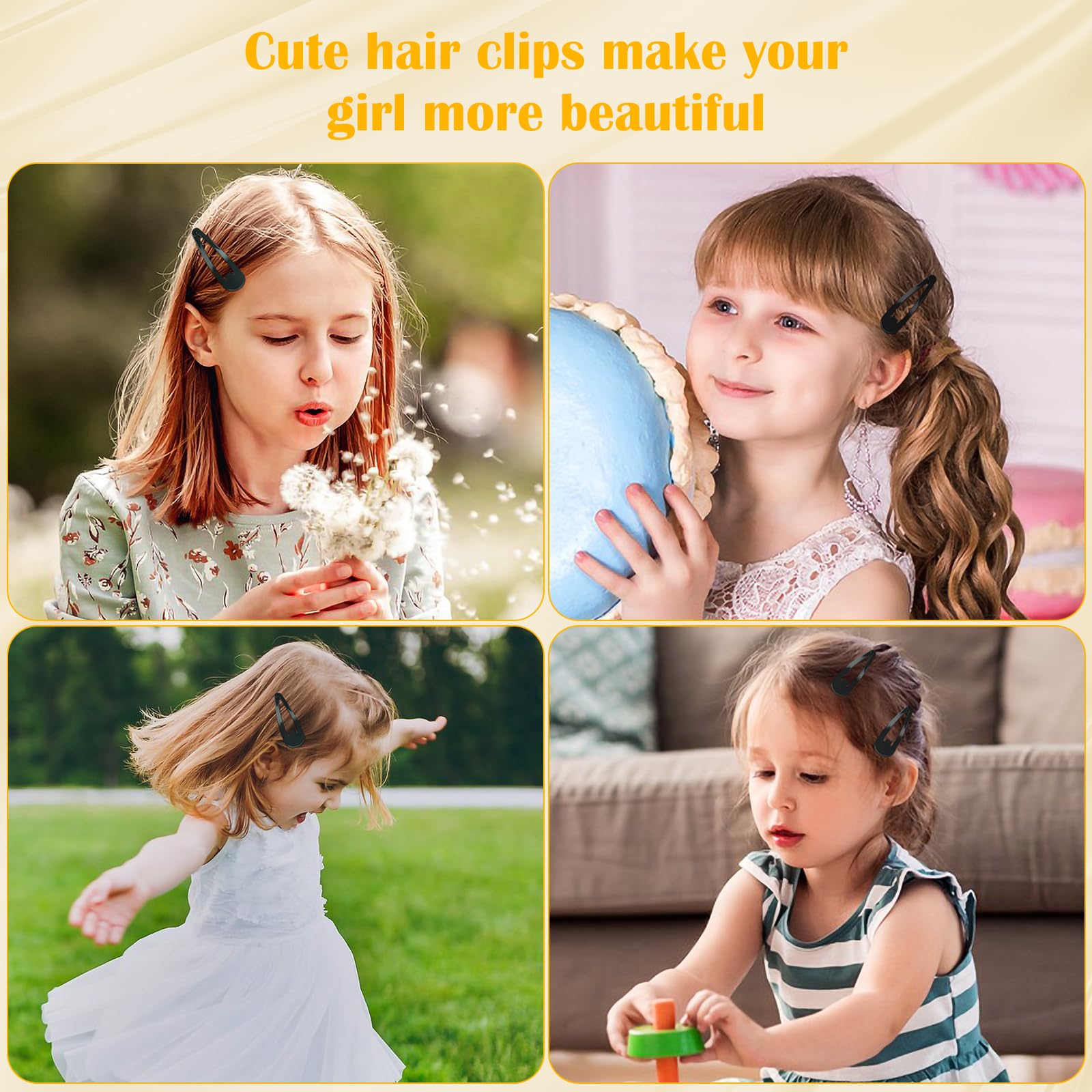 Sublaga decorated DIY clips showing creative customization possibilities