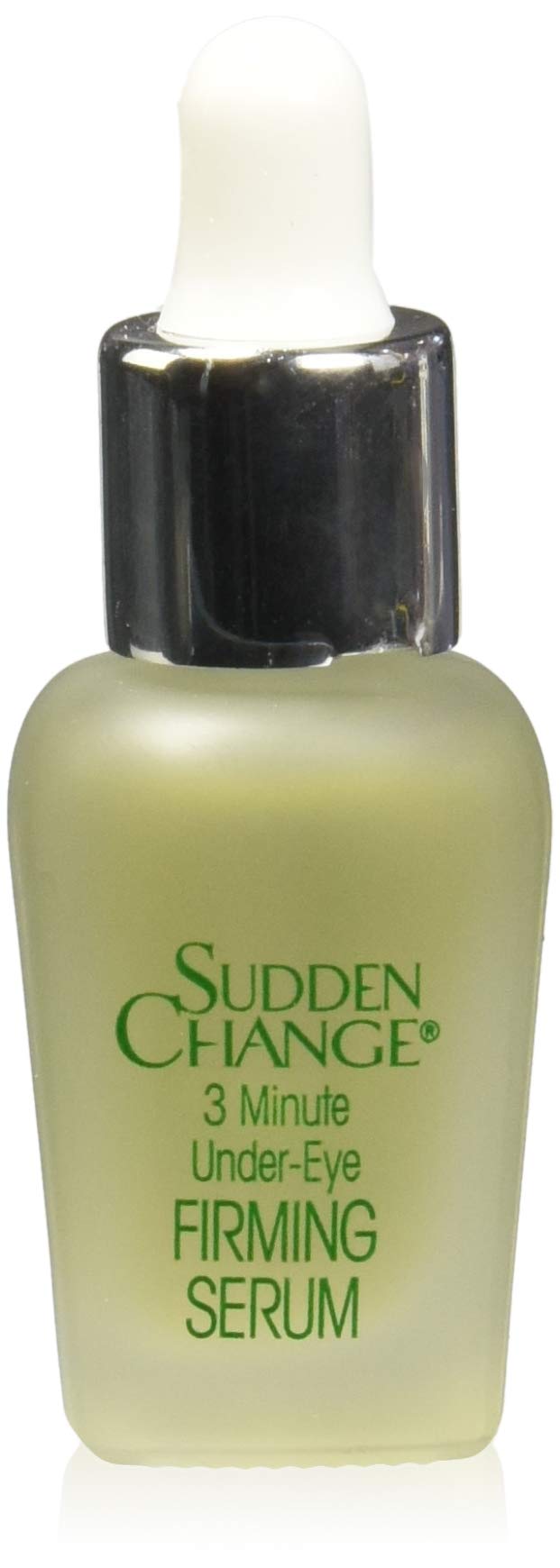 Sudden Change front packaging showing serum bottle and quick under-eye tightening benefit