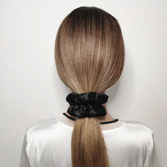 Sufermoe close-up satin texture highlighting smooth fabric and hair-friendly finish