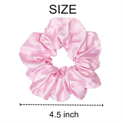sufermoe scrunchie in ponytail demonstrating hold during activity benefit: secure, no slipping