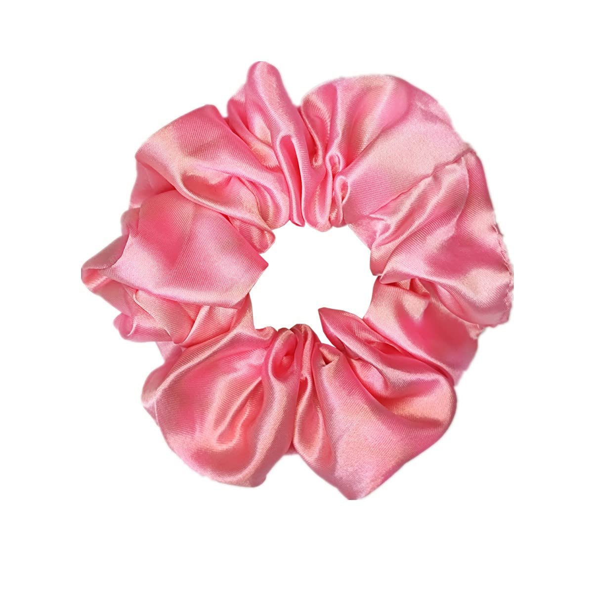 Sufermoe scrunchie holding a thick ponytail securely without creasing hair