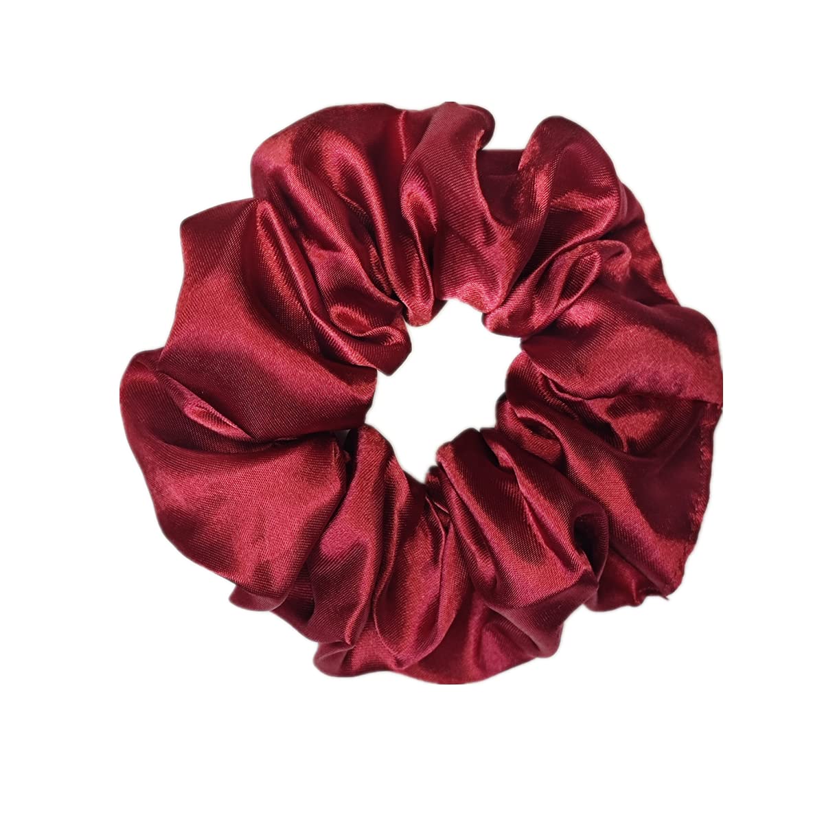 Sufermoe scrunchie worn on wrist as bracelet offering easy-access styling benefit