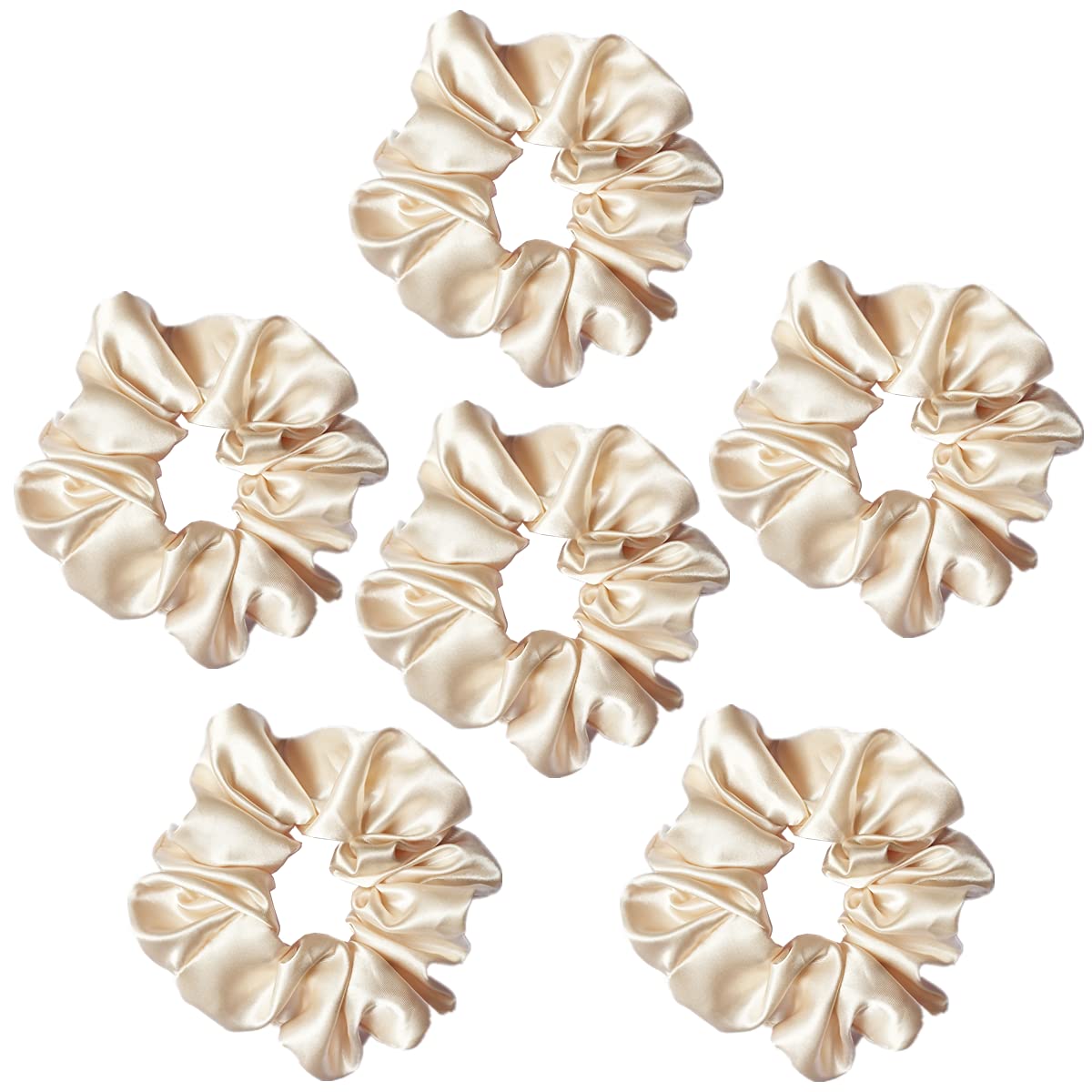 Sufermoe scrunchie on wrist beside hand showing scale and convenience as a wearable accessory