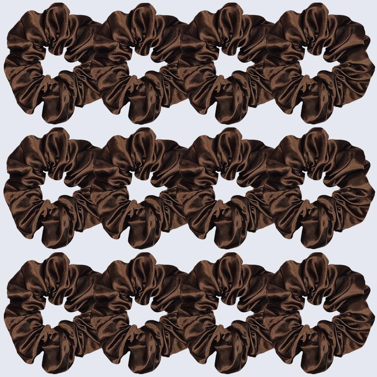 Sufermoe scrunchie worn on wrist to show scale and dual hair accessory use