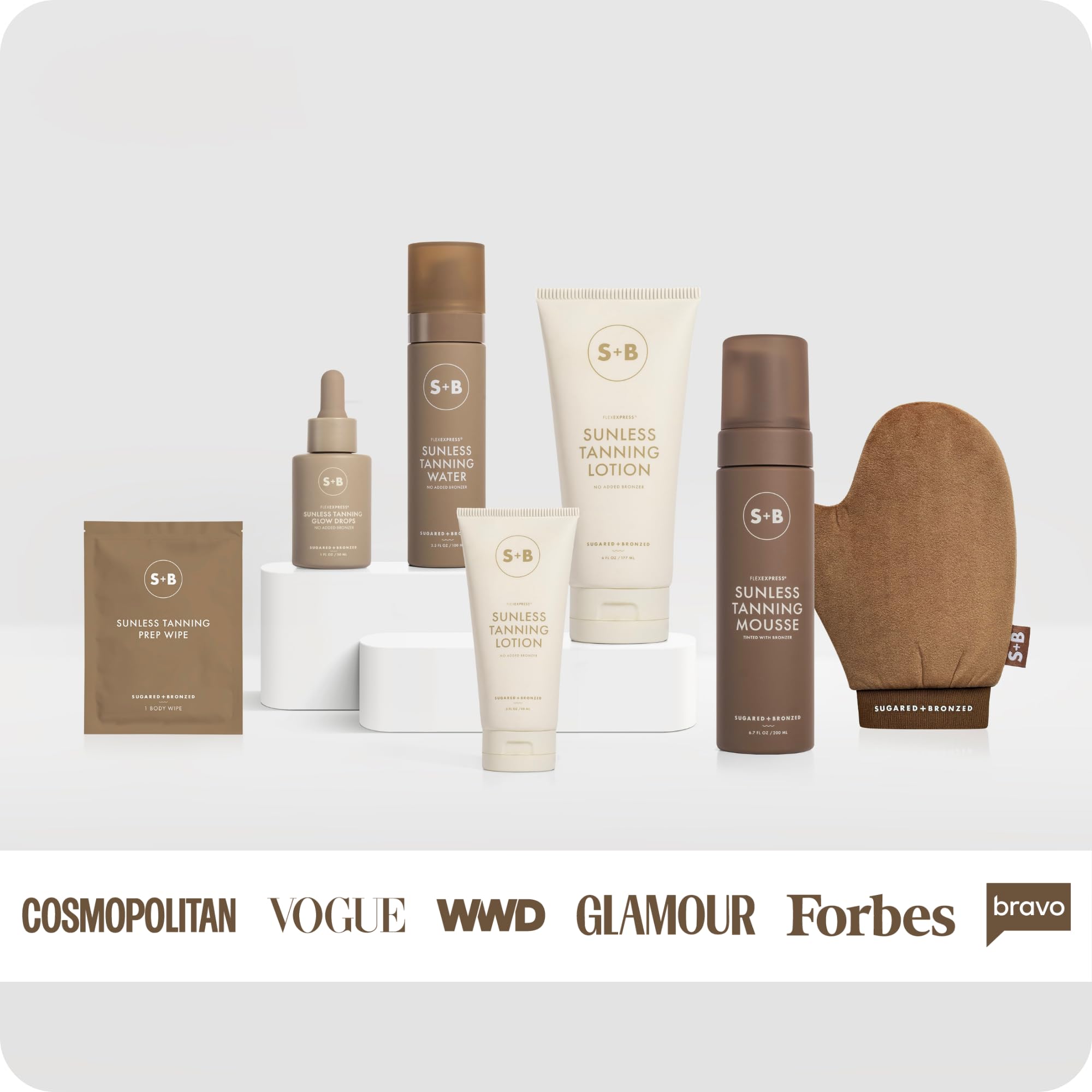 SUGARED + BRONZED close-up botanicals illustrating hydrating ingredients
